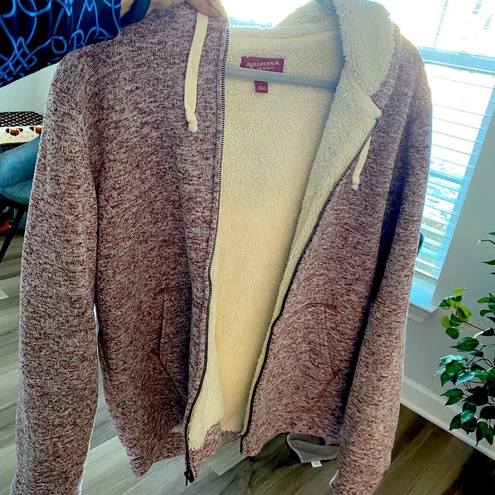 Arizona Jean Sherpa Lined Men’s Zip Up